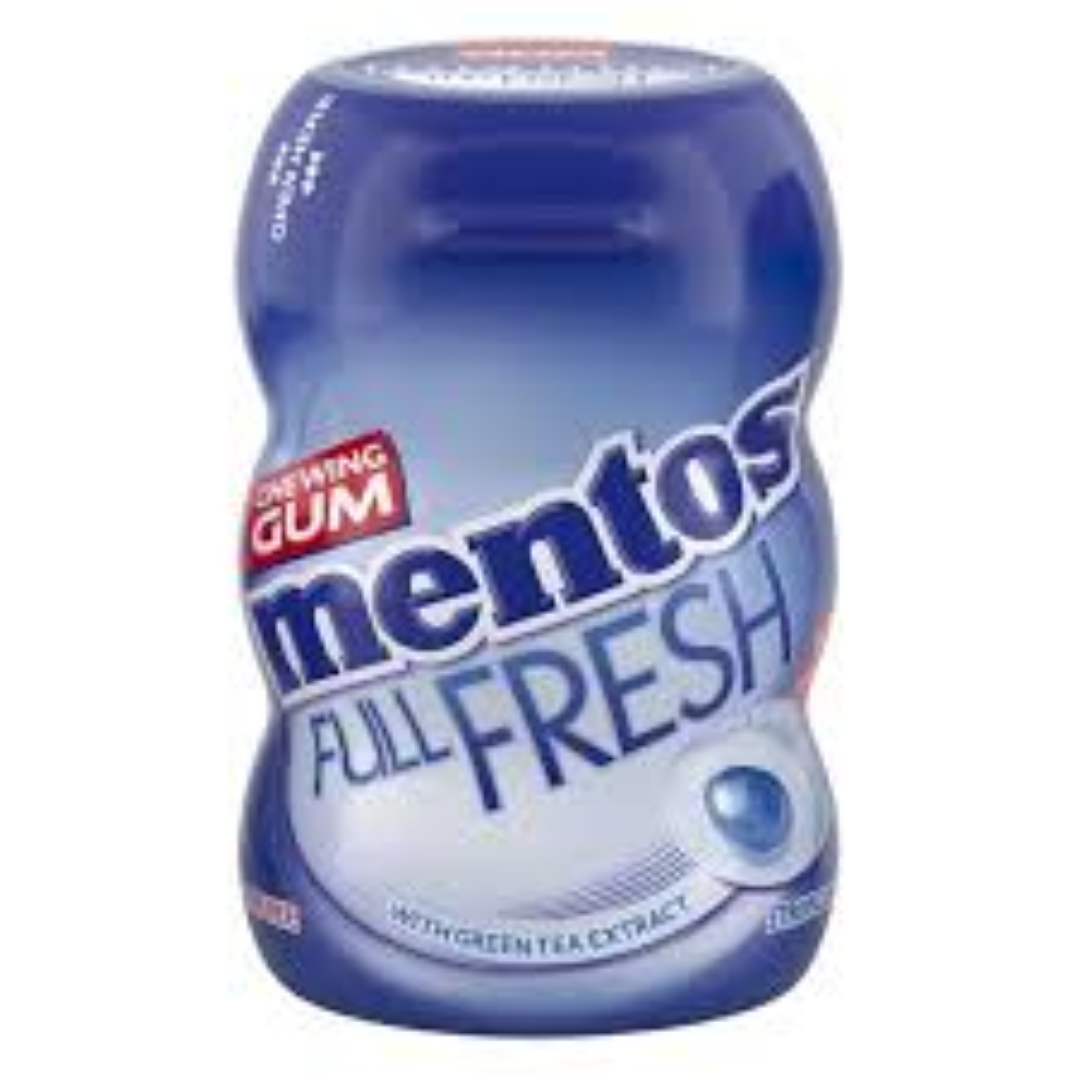 MENTOS PF STRONG MINT CHEWING GUM 10P 17.5G